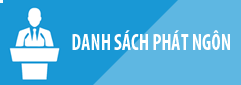 Danh sách phát ngôn
