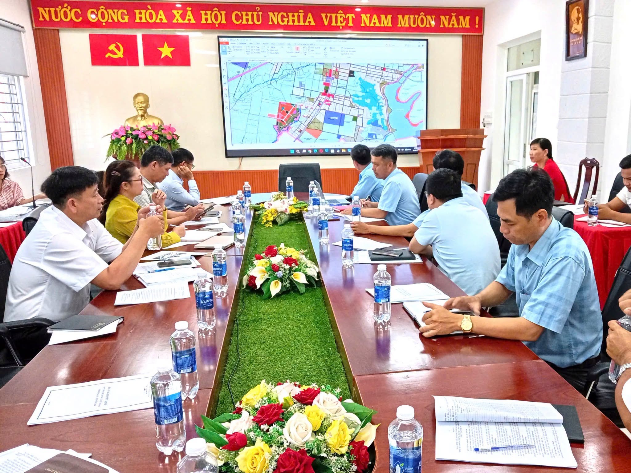 Xã Cư M’gar lấy ý kiến đối với nhiệm vụ quy hoạch chung xã đến năm 2050.